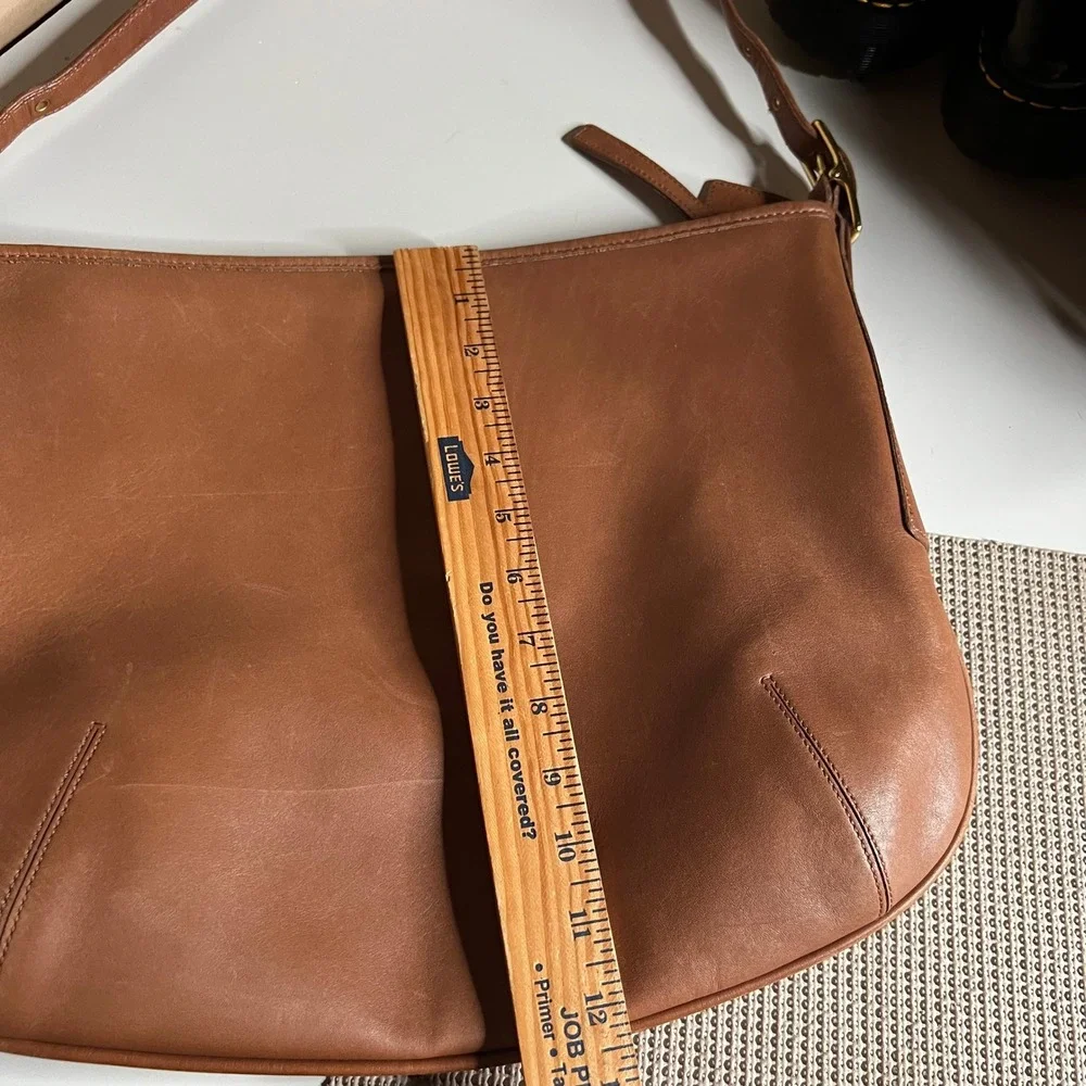 Vintage Coach Legacy Slim Ergo Hobo Bag Tan Leather Shoulder Bag